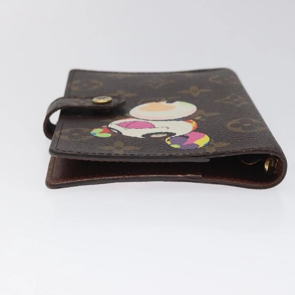 LOUIS VUITTON Monogram Panda Agenda PM Day Planner Cover R20011 LV Auth 126658 - Picture 6 of 16